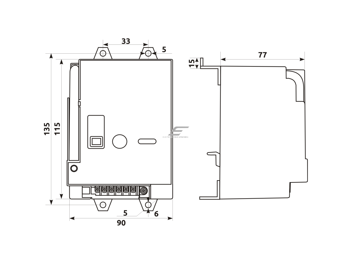 Nuotolinio valdymo blokas FMC3/3U (FMD) pramoniniams automatiniams jungikliams FMC 3 | 230V | IP40 | Promfactor Baltic | MROM33 | 4772151000784 1 Nuotolinio valdymo blokas FMC3/3U (FMD) pramoniniams automatiniams jungikliams FMC 3 | 230V | IP40 | Promfactor Baltic | MROM33 | 4772151000784 1