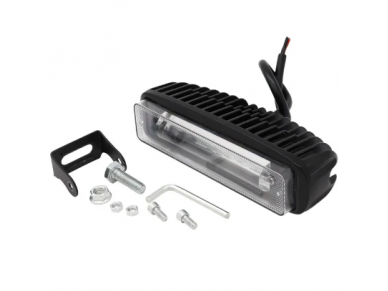Įspėjamasis LED šviestuvas krautuvui-keltuvui | saugos - žemės ūkio purkštuvams žibintas | 30W | 12-60V | mėlynas | IP67 Įspėjamasis LED šviestuvas krautuvui-keltuvui | saugos - žemės ūkio purkštuvams žibintas | 30W | 12-60V | mėlynas | IP67