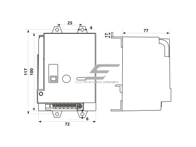 Nuotolinio valdymo blokas FMC1/3U (FMD) pramoniniams automatiniams jungikliams FMC 1 | 230V | IP40 | Promfactor Baltic | MROM31 | 4772151000760 1 Nuotolinio valdymo blokas FMC1/3U (FMD) pramoniniams automatiniams jungikliams FMC 1 | 230V | IP40 | Promfactor Baltic | MROM31 | 4772151000760 1