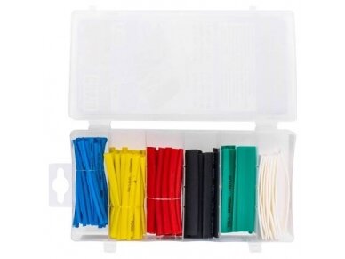 Termovamzdelių rinkinys | 2,5-13x80mm | spalvoti | 128 vnt. | Richmann | C0418 | 5906741604185 1