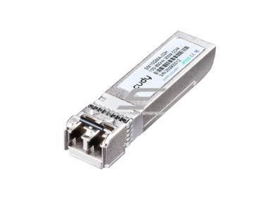 Optinis / varinis integruojamas keitiklis (SPF+) | 11.3 Gbps | 850 nm | Multi Mode | LC jungtis | iki 300 m | Hot-pluggable Optinis / varinis integruojamas keitiklis (SPF+) | 11.3 Gbps | 850 nm | Multi Mode | LC jungtis | iki 300 m | Hot-pluggable