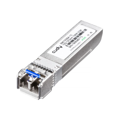 Integrējams optiskais SFP+ raiduztvērējs | ātrai un stabilai datu pārraidei | 1310 nm | LC savienotājs | SMF | līdz 10 km | Hot-plug atbalsts Integrējams optiskais SFP+ raiduztvērējs | ātrai un stabilai datu pārraidei | 1310 nm | LC savienotājs | SMF | līdz 10 km | Hot-plug atbalsts
