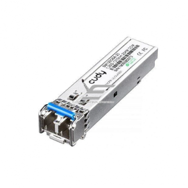 Optiline SFP transiiver | 1,25 Gbps | 1310 nm | LC Duplex pistik | kuni 20 km | Single Mode | hot-plug funktsioon | CUDY SM100GSA-20 Optiline SFP transiiver | 1,25 Gbps | 1310 nm | LC Duplex pistik | kuni 20 km | Single Mode | hot-plug funktsioon | CUDY SM100GSA-20