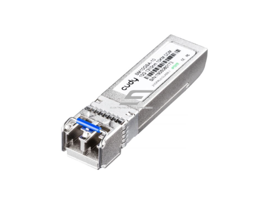 Integruojamas optinis SFP+ keitiklis | greitam ir stabiliam duomenų perdavimui | 1310 nm | LC jungtis | SMF | iki 10 km | Hot-plug palaikymas Integruojamas optinis SFP+ keitiklis | greitam ir stabiliam duomenų perdavimui | 1310 nm | LC jungtis | SMF | iki 10 km | Hot-plug palaikymas