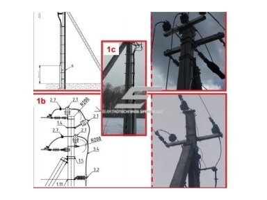 Laidas oro linijoms | 10KV | OL SAX-35