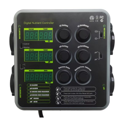 Automātiskais pH | EC kontrolieris | hidroponikai | siltumnīcai | 110-240VAC Automātiskais pH | EC kontrolieris | hidroponikai | siltumnīcai | 110-240VAC