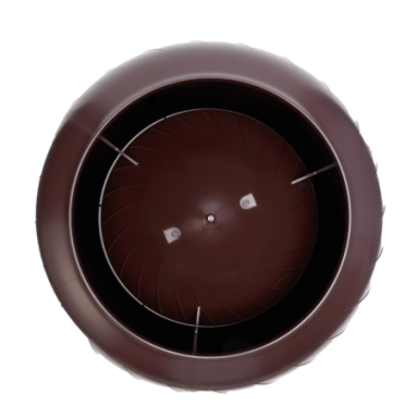 Statiskais ventilācijas deflektors Ø160 mm | bez kustīgām daļām | ABS/ASA UV | brūns Statiskais ventilācijas deflektors Ø160 mm | bez kustīgām daļām | ABS/ASA UV | brūns