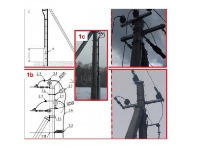 Laidas oro linijoms | 10KV | OL SAX-35 Laidas oro linijoms | 10KV | OL SAX-35