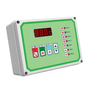Air quality | microclimate controller | for 4 fan groups | for cooling | heating 1