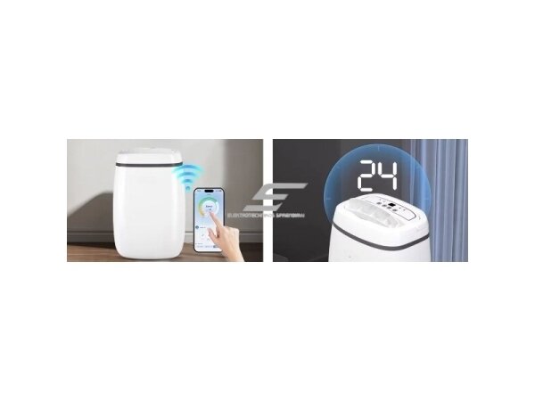 Išmanus buitinis oro sausintuvas | drėgmės surinkėjas | 160W | 230V | 12l/24h | 90m³/h | 475x325x248mm | baltas | Wi-Fi 3 Išmanus buitinis oro sausintuvas | drėgmės surinkėjas | 160W | 230V | 12l/24h | 90m³/h | 475x325x248mm | baltas | Wi-Fi 3