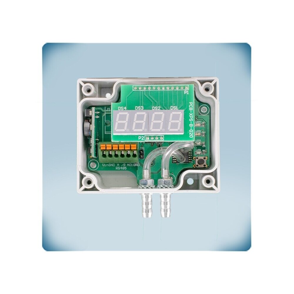 Constant pressure PI controller for fans with display | 0-4000Pa | 0-10VDC/0-20mA/PWM | Modbus RTU | 24VDC | IP65 | Sentera Controls | DPSPF-4K0 5 Constant pressure PI controller for fans with display | 0-4000Pa | 0-10VDC/0-20mA/PWM | Modbus RTU | 24VDC | IP65 | Sentera Controls | DPSPF-4K0 5