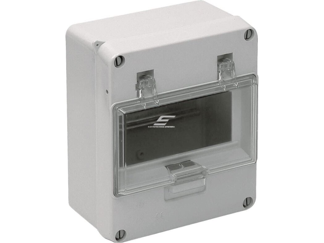 Elektros paskirstymo | modulinis skydelis | dėžė | skydas | 6 modulių | 145x165x84mm | skaidrios durelės | hermetinis | virštinkinis | plastikinis | IP54 | Solera | 899 Elektros paskirstymo | modulinis skydelis | dėžė | skydas | 6 modulių | 145x165x84mm | skaidrios durelės | hermetinis | virštinkinis | plastikinis | IP54 | Solera | 899