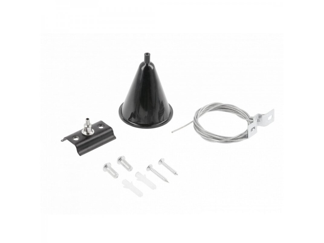Montavimo komplektas magnetiniam bėgeliui | 2 eilučių | 1F | juodas | GTV Lighting | XLT-1FAC79-10 | 5902801321344 Montavimo komplektas magnetiniam bėgeliui | 2 eilučių | 1F | juodas | GTV Lighting | XLT-1FAC79-10 | 5902801321344