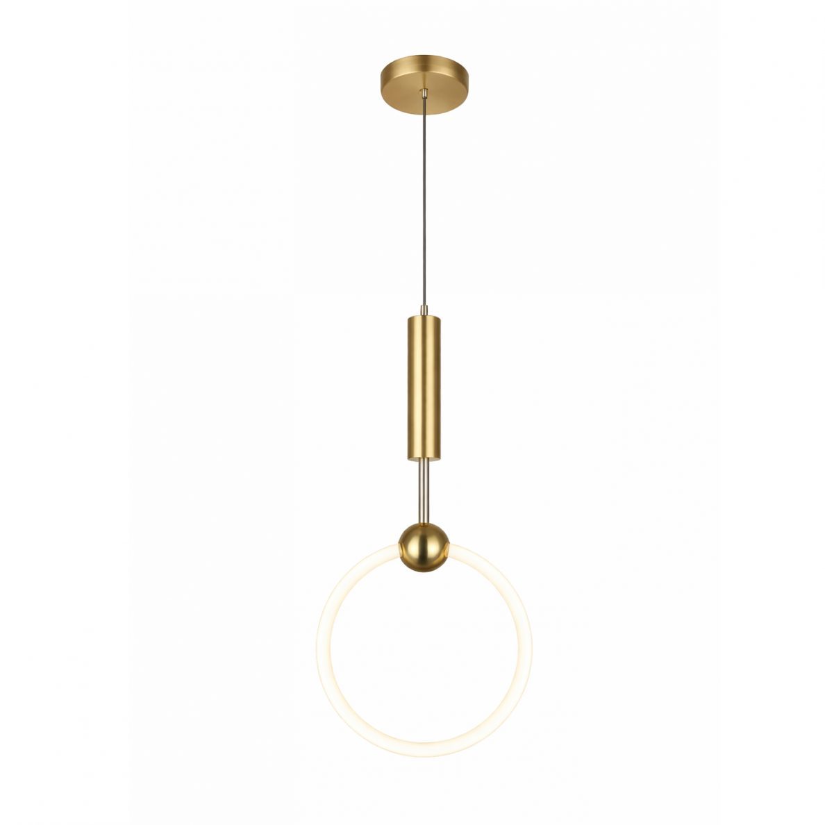 Wisząca oprawa LED | 11W | 3000K | 880lm | 250 x 550mm | w kolorze miedzianym | IP20 | Optonica PD11-A4