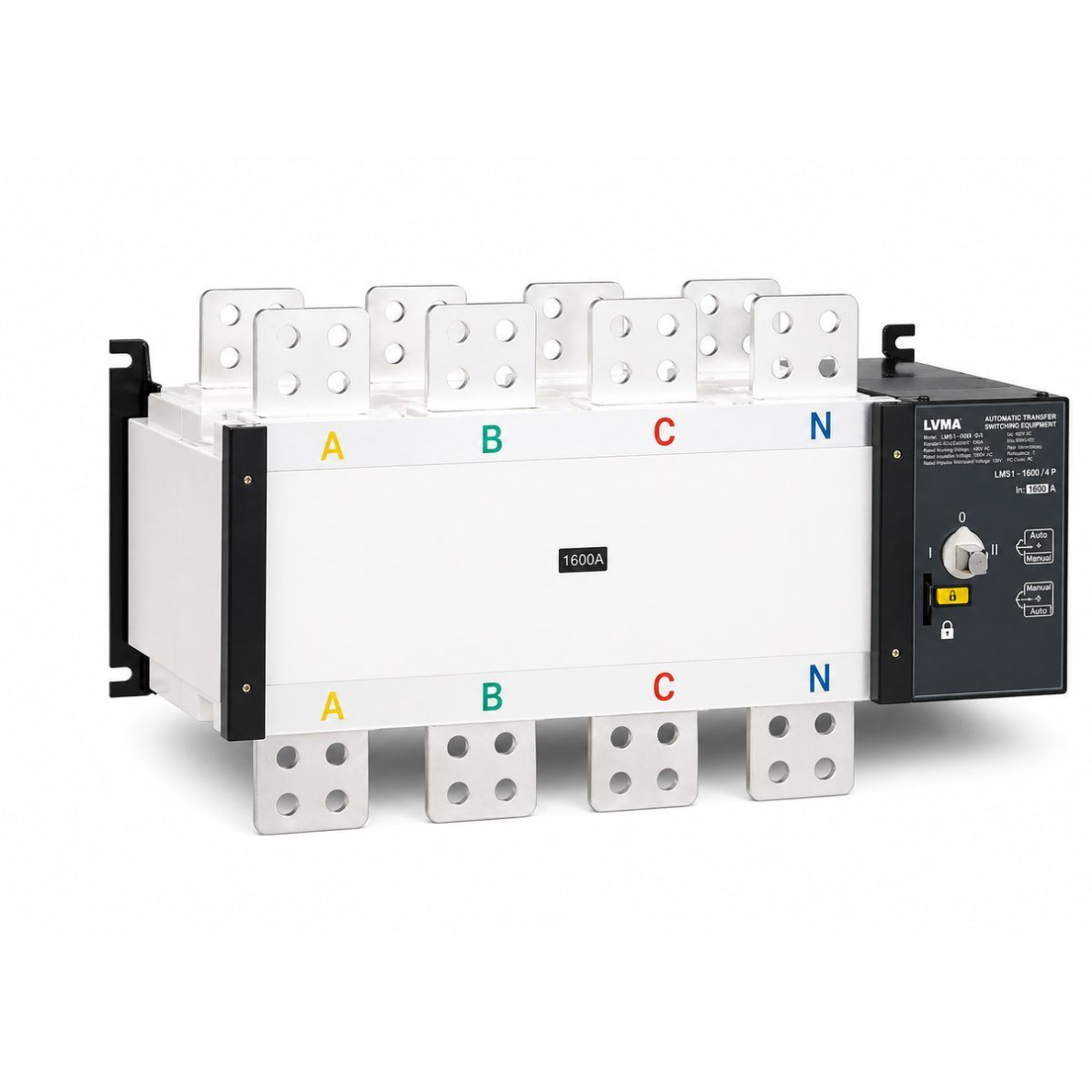 Modular automatic backup power transfer switch for generators (ATS) | 2P | 100A | 230V | 10kA | PC class | 50/60Hz 1 Modular automatic backup power transfer switch for generators (ATS) | 2P | 100A | 230V | 10kA | PC class | 50/60Hz 1
