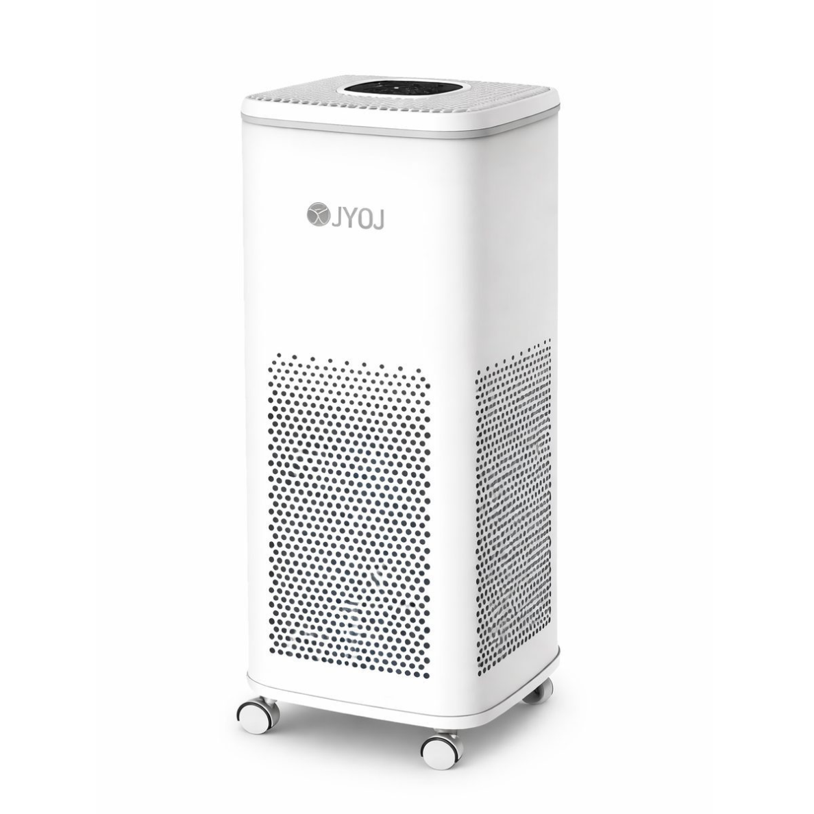Pārnēsājams elektriskais gaisa attīrītājs | ar HEPA filtru, UV sterilizāciju un jonizatoru | 1000 m³/h | 60W | 250x250x600 mm | metāla korpuss