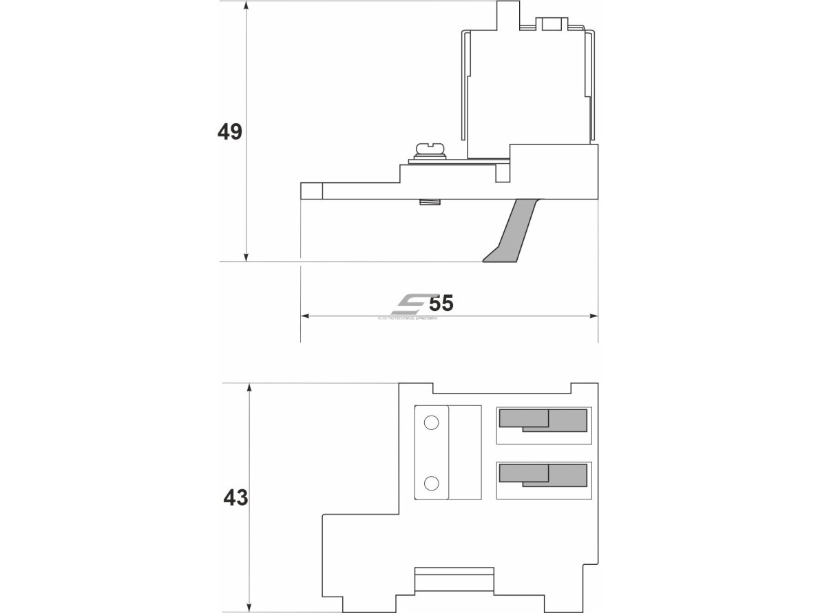 Papildomas kontaktas (dešininis) pramoniniams automatiniams jungikliams FMC4/3U (FMD) | 1NO+1NC | 10A | 230/400V | Promfactor Baltic | F/AX4R | 4772151000975 1 Papildomas kontaktas (dešininis) pramoniniams automatiniams jungikliams FMC4/3U (FMD) | 1NO+1NC | 10A | 230/400V | Promfactor Baltic | F/AX4R | 4772151000975 1