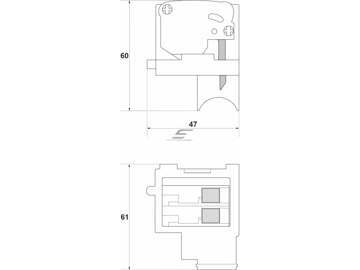 Papildomas kontaktas (dešininis) pramoniniams automatiniams jungikliams FMC5/3U (FMD) | 1NO+1NC | 10A | 230/400V | Promfactor Baltic | F/AX5R | 4779040156317 1 Papildomas kontaktas (dešininis) pramoniniams automatiniams jungikliams FMC5/3U (FMD) | 1NO+1NC | 10A | 230/400V | Promfactor Baltic | F/AX5R | 4779040156317 1