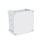 termoplastne korpus | hermeetiline | 95x95x55mm | pinnapealne | halogeenvaba | valge | IP67 | TEM termoplastne korpus | hermeetiline | 95x95x55mm | pinnapealne | halogeenvaba | valge | IP67 | TEM