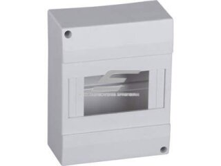 Elektros paskirstymo | modulinis skydelis | dėžė | skydas | 4 modulių | 87x130x60mm | be durelių | virštinkinis | plastikinis | IP30 | 4779041467115