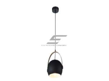 Pakabinamas šviestuvas | E27 | 1x35W | 230V | Ø350x130mm | su 1m kabeliu | be lempučių | IP20 | juodas korpusas | baltas vidus Pakabinamas šviestuvas | E27 | 1x35W | 230V | Ø350x130mm | su 1m kabeliu | be lempučių | IP20 | juodas korpusas | baltas vidus