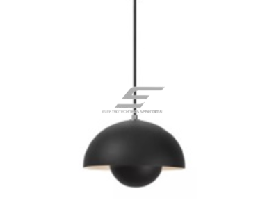 Pakabinamas šviestuvas | E27 | 1x35W | 230V | Ø300x210mm | su 1m kabeliu | be lempučių | IP20 | juodas Pakabinamas šviestuvas | E27 | 1x35W | 230V | Ø300x210mm | su 1m kabeliu | be lempučių | IP20 | juodas