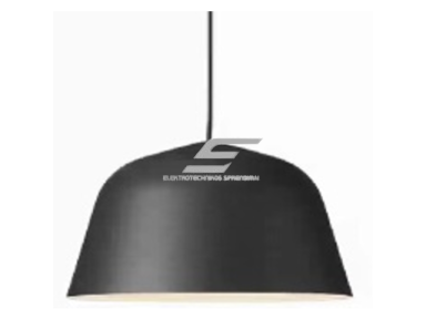 Pakabinamas šviestuvas | E27 | 1x35W | 230V | Ø400x250mm | su 1m kabeliu | be lempučių | IP20 | juodas korpusas | baltas vidus Pakabinamas šviestuvas | E27 | 1x35W | 230V | Ø400x250mm | su 1m kabeliu | be lempučių | IP20 | juodas korpusas | baltas vidus