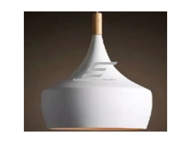 Pakabinamas šviestuvas | E27 | 1x35W | 230V | Ø240x410mm | su 1m kabeliu | be lempučių | IP20 | baltas Pakabinamas šviestuvas | E27 | 1x35W | 230V | Ø240x410mm | su 1m kabeliu | be lempučių | IP20 | baltas