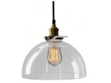 Pakabinamas šviestuvas | E27 | 1x35W | 230V | Ø300x180mm | su 1m kabeliu | be lempučių | IP20 | stiklinis Pakabinamas šviestuvas | E27 | 1x35W | 230V | Ø300x180mm | su 1m kabeliu | be lempučių | IP20 | stiklinis