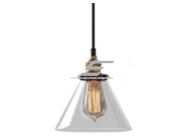 Pakabinamas šviestuvas | E27 | 1x35W | 230V | Ø180x210mm | su 1m kabeliu | be lempučių | IP20 | stiklinis Pakabinamas šviestuvas | E27 | 1x35W | 230V | Ø180x210mm | su 1m kabeliu | be lempučių | IP20 | stiklinis