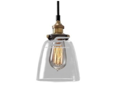 Pakabinamas šviestuvas | E27 | 1x35W | 230V | Ø140x220mm | su 1m kabeliu | be lempučių | IP20 | stiklinis Pakabinamas šviestuvas | E27 | 1x35W | 230V | Ø140x220mm | su 1m kabeliu | be lempučių | IP20 | stiklinis