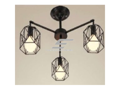 Pakabinamas šviestuvas | su grotelėmis | E27 | 3x35W | 230V | Ø240x120mm | su 1m kabeliu | be lempučių | IP20 | juodas Pakabinamas šviestuvas | su grotelėmis | E27 | 3x35W | 230V | Ø240x120mm | su 1m kabeliu | be lempučių | IP20 | juodas