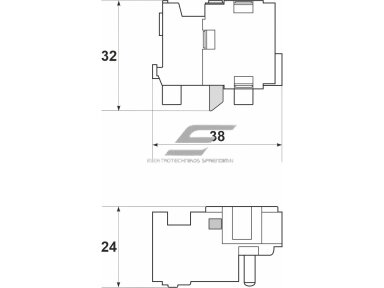 Papildomas kontaktas (dešininis) pramoniniams automatiniams jungikliams FMC2/3U (FMD) | 1NO+1NC | 10A | 230/400V | Promfactor Baltic | F/AX2R | 4772151000937 Papildomas kontaktas (dešininis) pramoniniams automatiniams jungikliams FMC2/3U (FMD) | 1NO+1NC | 10A | 230/400V | Promfactor Baltic | F/AX2R | 4772151000937