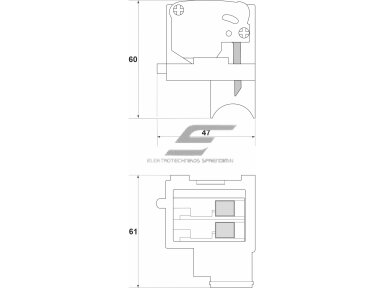 Papildomas kontaktas (dešininis) pramoniniams automatiniams jungikliams FMC5/3U (FMD) | 1NO+1NC | 10A | 230/400V | Promfactor Baltic | F/AX5R | 4779040156317 Papildomas kontaktas (dešininis) pramoniniams automatiniams jungikliams FMC5/3U (FMD) | 1NO+1NC | 10A | 230/400V | Promfactor Baltic | F/AX5R | 4779040156317