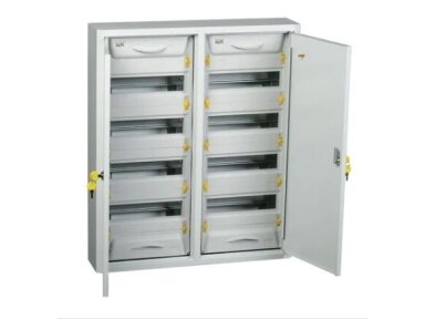 Elektros paskirstymo | modulinis skydelis | dėžė | skydas | 96 modulių | 710x600x130mm | virštinkinis | plieninis | IP31 | IEK | PRO | MKM15-N-2X48-31-ZU | 4606056414158 Elektros paskirstymo | modulinis skydelis | dėžė | skydas | 96 modulių | 710x600x130mm | virštinkinis | plieninis | IP31 | IEK | PRO | MKM15-N-2X48-31-ZU | 4606056414158