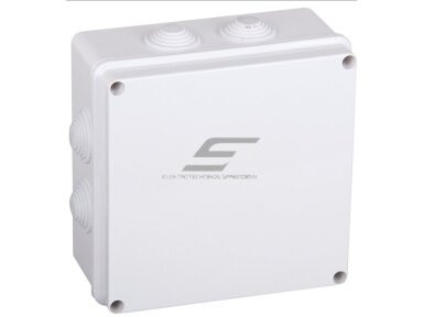 Elektros instaliacijos paskirstymo dėžutė | hermetinė | 150x150x70mm | su sandarikliais | paviršinė | balta | IP65 | 4779041466972 Elektros instaliacijos paskirstymo dėžutė | hermetinė | 150x150x70mm | su sandarikliais | paviršinė | balta | IP65 | 4779041466972