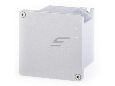 Elektros instaliacijos paskirstymo dėžutė | hermetinė | 100x100x59mm | paviršinė | aliuminė | pilka | IP66 | Scame | 653.00 | 8001636079165 Elektros instaliacijos paskirstymo dėžutė | hermetinė | 100x100x59mm | paviršinė | aliuminė | pilka | IP66 | Scame | 653.00 | 8001636079165