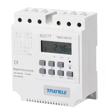 Modular/panel-mounted | digital time relay (timer) | weekly | programmable | three-phase | 25A | 380VAC | DIN Modular/panel-mounted | digital time relay (timer) | weekly | programmable | three-phase | 25A | 380VAC | DIN