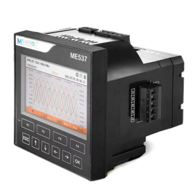 Multifunction power network analyzer | with Rogowski sensor support | 3.5" IPS | Modbus TCP / RS485 | ME537 Multifunction power network analyzer | with Rogowski sensor support | 3.5" IPS | Modbus TCP / RS485 | ME537