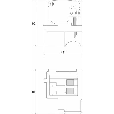 Papildu kontakts (labais) industriālajiem automātiskajiem slēdžiem FMC5/3U (FMD) | 1NO+1NC | 10A | 230/400V | Promfactor Baltic F/AX5R Papildu kontakts (labais) industriālajiem automātiskajiem slēdžiem FMC5/3U (FMD) | 1NO+1NC | 10A | 230/400V | Promfactor Baltic F/AX5R