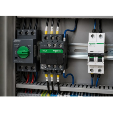 LC1K kontaktors | 4P | 4NO kontakti | AC-1 20A | Līdz 440V | 230VAC spole | Elektromotoriem un vadības ķēdēm LC1K kontaktors | 4P | 4NO kontakti | AC-1 20A | Līdz 440V | 230VAC spole | Elektromotoriem un vadības ķēdēm