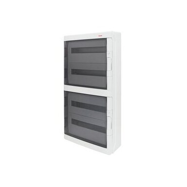 Electrical distribution | modular distribution board | enclosure | cabinet | 72 modules | 878x430x160mm | transparent door | waterproof | surface-mounted | plastic | IP65 | Famatel | Aqua Plus | 39072 Electrical distribution | modular distribution board | enclosure | cabinet | 72 modules | 878x430x160mm | transparent door | waterproof | surface-mounted | plastic | IP65 | Famatel | Aqua Plus | 39072