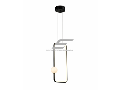 Pakabinamas LED šviestuvas | 15W | 3000K | 1200lm | 1050mm | juodo smėlio spalvos | IP20 | Optonica PD15-A4