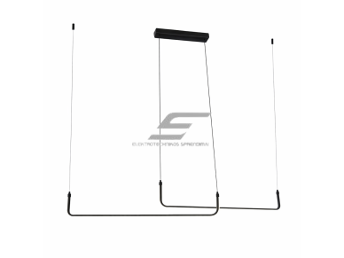 Pakabinamas LED šviestuvas | 25W | 3000K | 2000 lm | 1200mm | juodo smėlio spalvos | IP20 | Optonica PD25-A4 Pakabinamas LED šviestuvas | 25W | 3000K | 2000 lm | 1200mm | juodo smėlio spalvos | IP20 | Optonica PD25-A4
