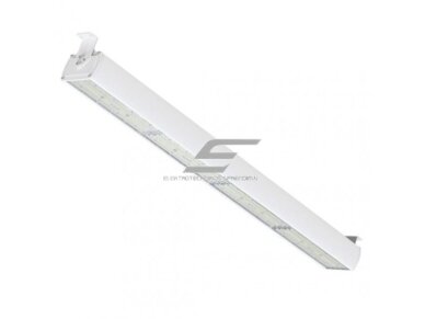 Pakabinamas | pramoninis LED šviestuvas aukštoms patalpoms | 120W | 230V | 4000K | 24000lm | IP65 | 600x125x120mm
