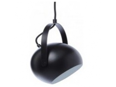 Pakabinamas šviestuvas | E27 | 1x35W | 230V | Ø200x220mm | su 1m kabeliu | be lempučių | IP20 | juodas korpusas | baltas vidus Pakabinamas šviestuvas | E27 | 1x35W | 230V | Ø200x220mm | su 1m kabeliu | be lempučių | IP20 | juodas korpusas | baltas vidus