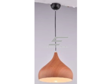 Pakabinamas šviestuvas | E27 | 1x35W | 230V | Ø320x260mm | su 1m kabeliu | be lempučių | IP20 | medžio imitacija Pakabinamas šviestuvas | E27 | 1x35W | 230V | Ø320x260mm | su 1m kabeliu | be lempučių | IP20 | medžio imitacija
