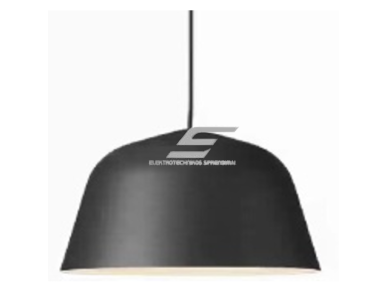 Pakabinamas šviestuvas | E27 | 1x35W | 230V | Ø400x250mm | su 1m kabeliu | be lempučių | IP20 | juodas korpusas | baltas vidus Pakabinamas šviestuvas | E27 | 1x35W | 230V | Ø400x250mm | su 1m kabeliu | be lempučių | IP20 | juodas korpusas | baltas vidus