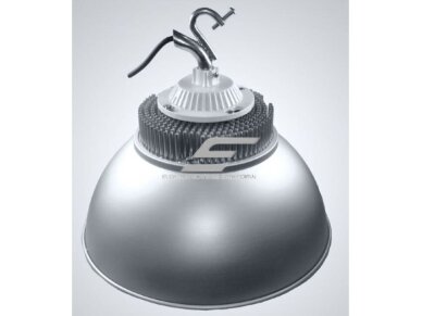 Pakabinamas | pramoninis LED šviestuvas aukštoms patalpoms | 100W | 230V | 4000K | 9000lm | IP54 | 402x260mm | aliuminis 1 Pakabinamas | pramoninis LED šviestuvas aukštoms patalpoms | 100W | 230V | 4000K | 9000lm | IP54 | 402x260mm | aliuminis 1