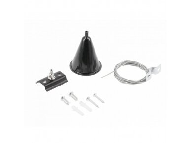 Montavimo komplektas magnetiniam bėgeliui | 2 eilučių | 1F | juodas | GTV Lighting | XLT-1FAC79-10 | 5902801321344 Montavimo komplektas magnetiniam bėgeliui | 2 eilučių | 1F | juodas | GTV Lighting | XLT-1FAC79-10 | 5902801321344